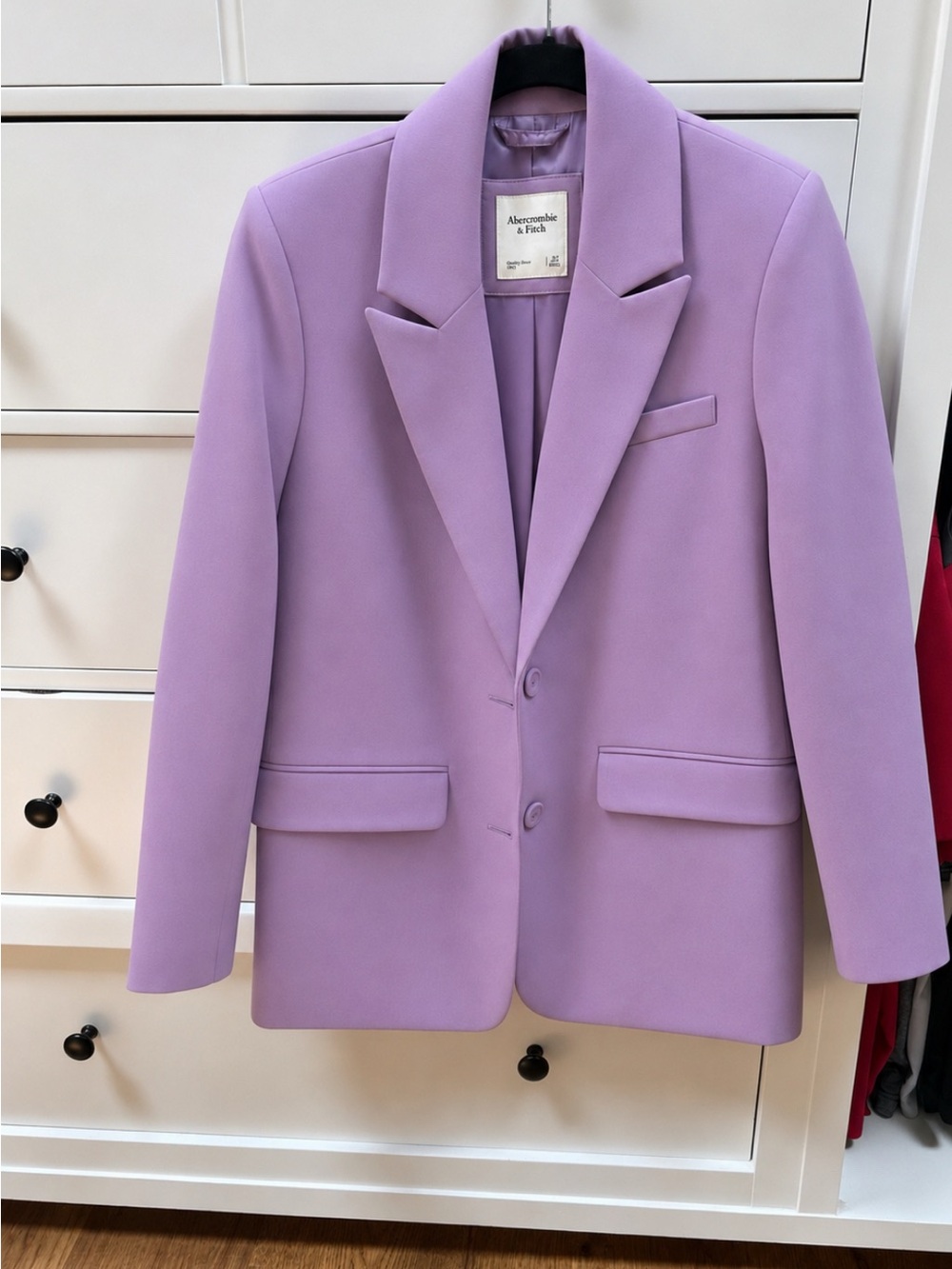 Abercrombie & Fitch Purple-Lilac Blazer